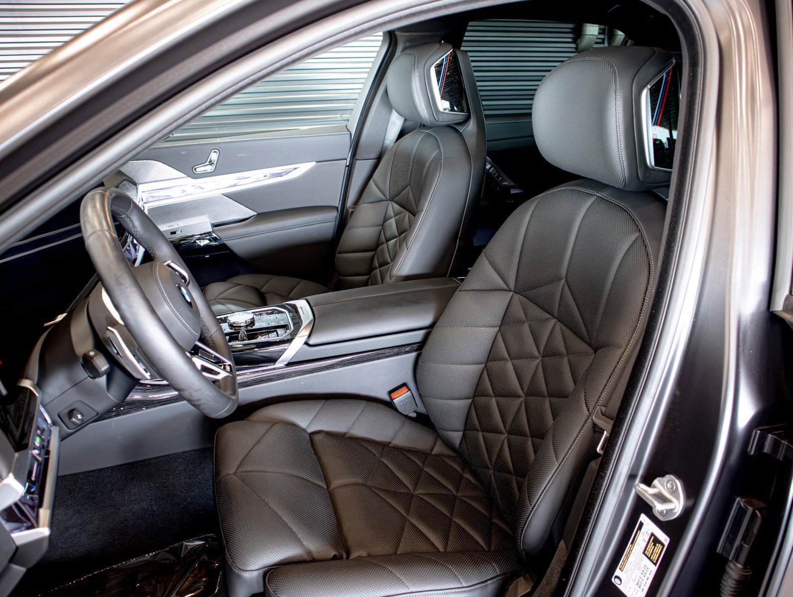 Used 2025 Frozen Deep Grey BMW 740i image 6