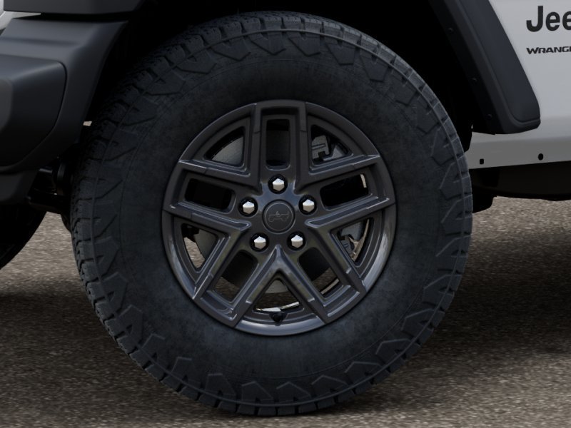New 2026 Bright White Clear-Coat Exterior Paint Jeep Sport S image 4