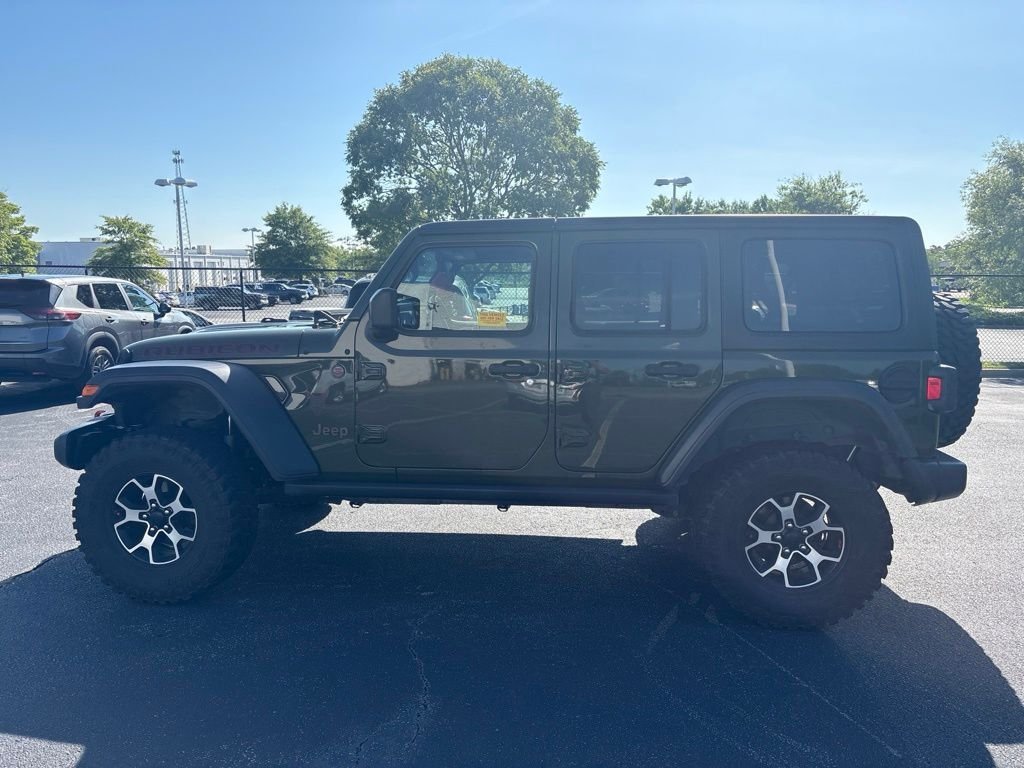 Used 2020 Green Jeep Unlimited Rubicon image 6