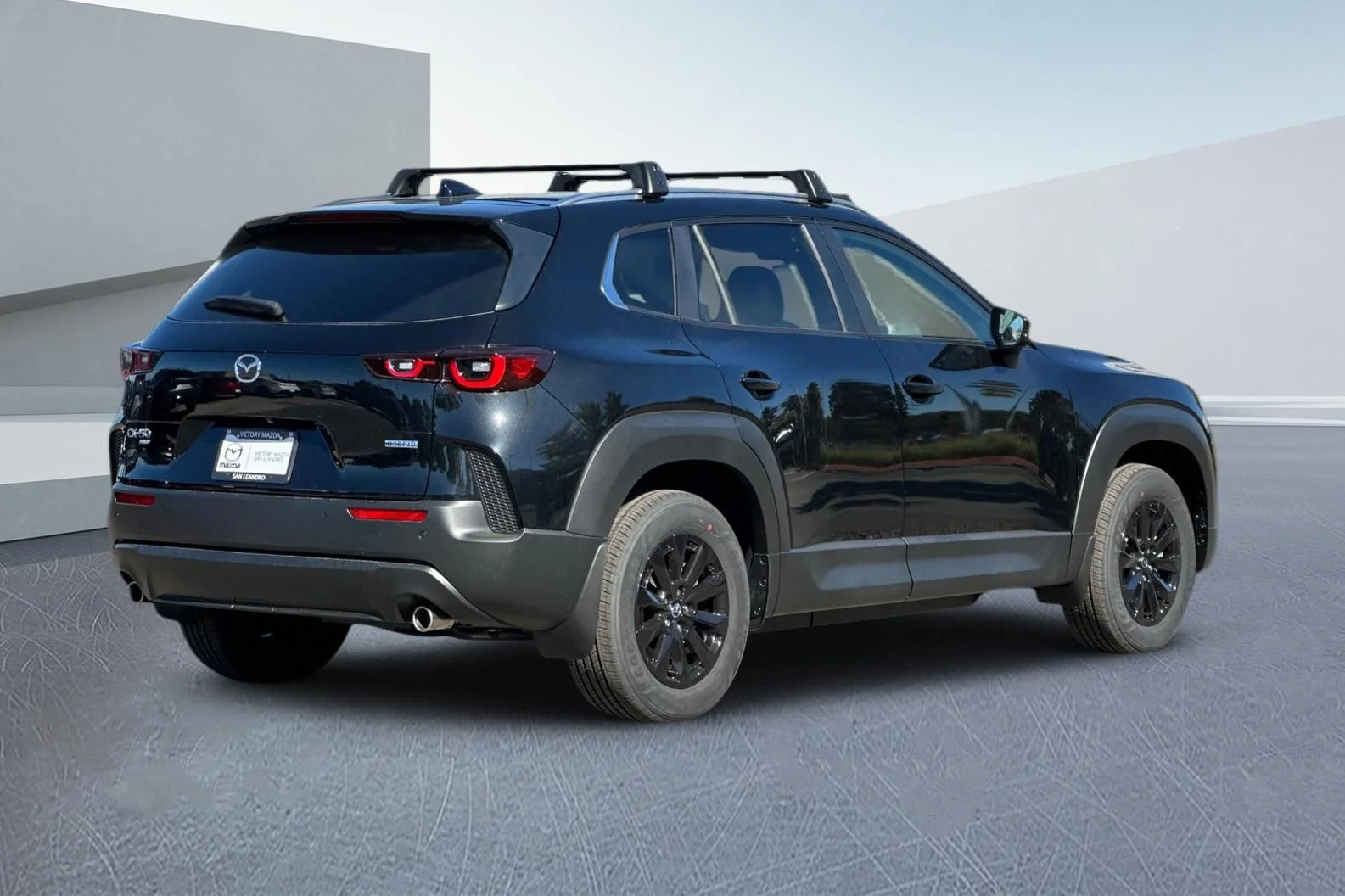 New 2026 Jet Black Mica Mazda Preferred AWD image 3