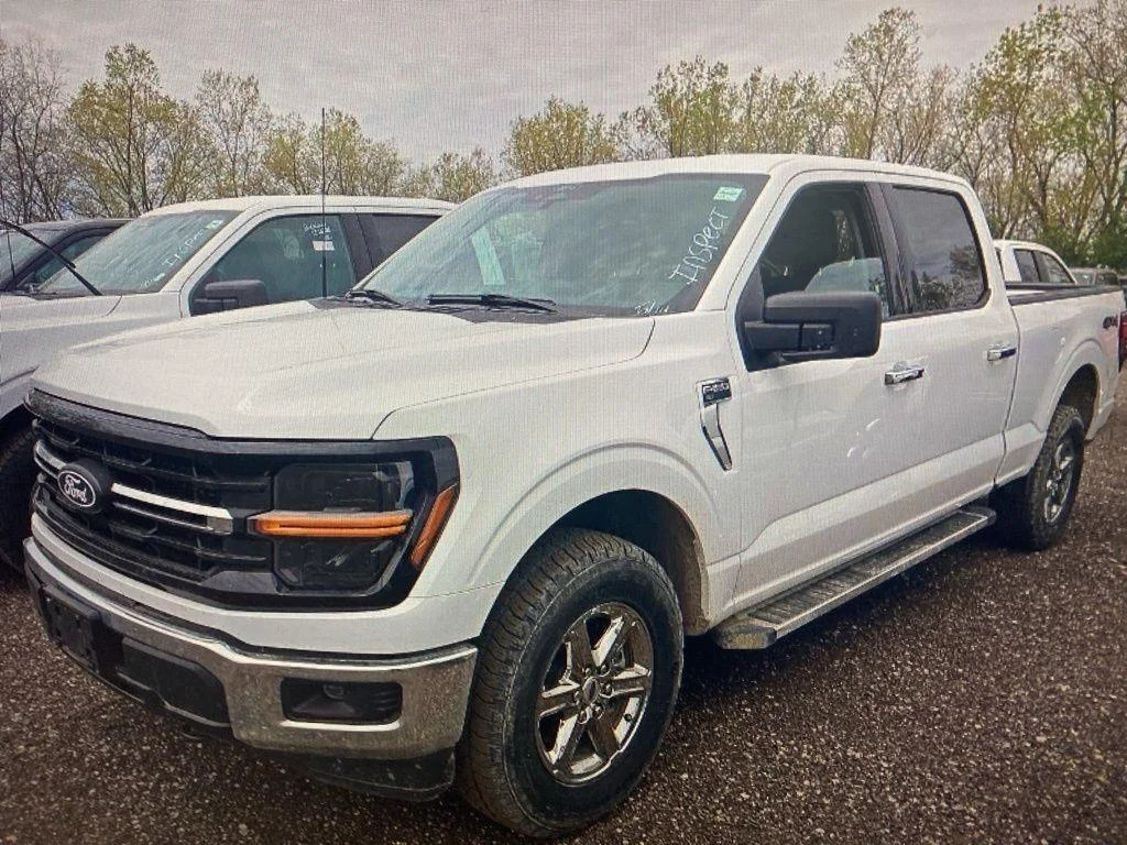Used 2025 Oxford White Ford XLT image 3