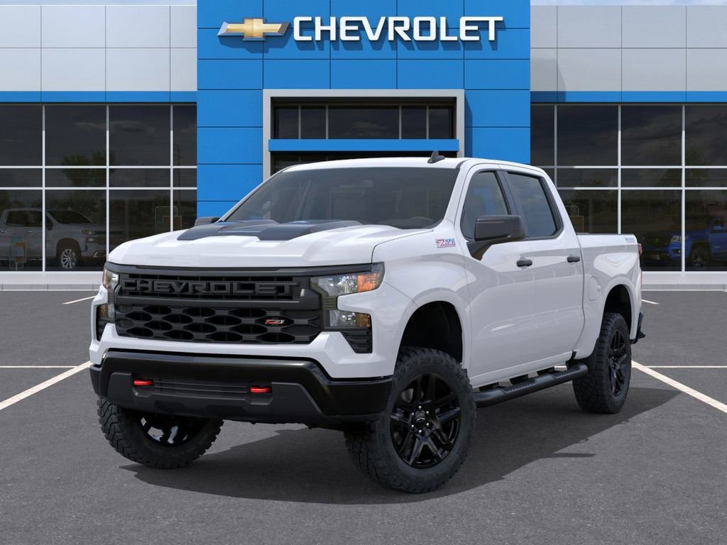 New 2026 Chevrolet Silverado 1500 Custom Trail Boss 4D Crew Cab