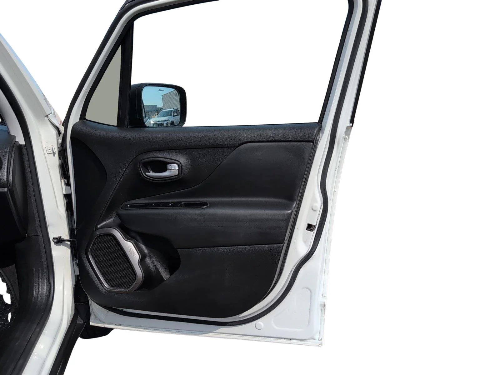 Used 2023 Alpine White Clearcoat Jeep Latitude image 16