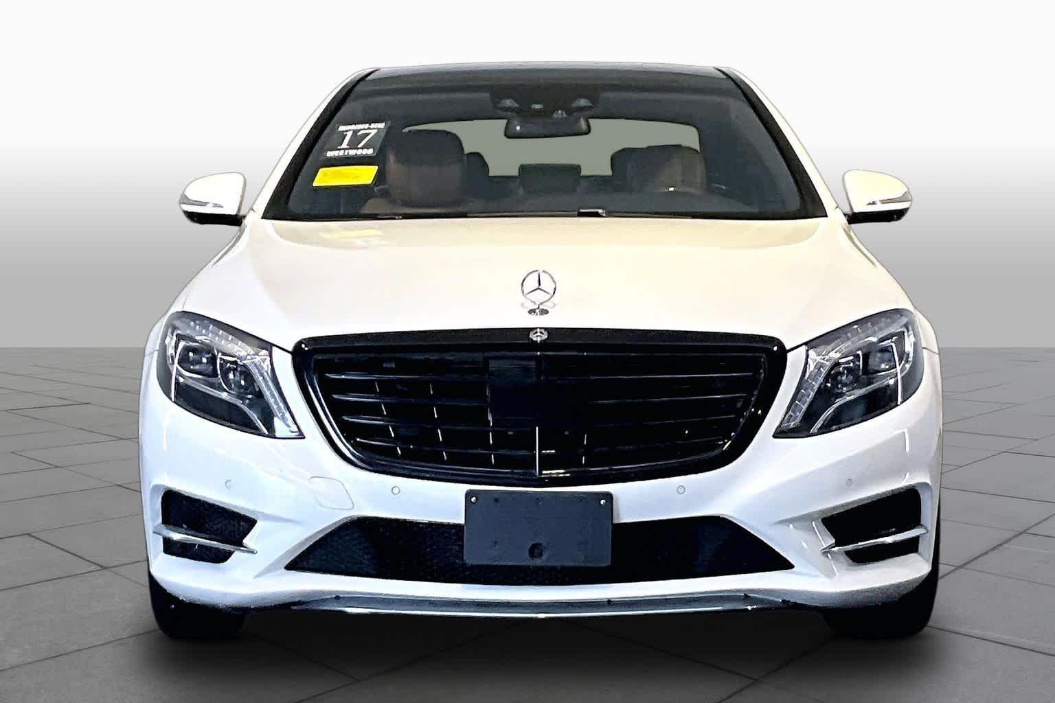 Used 2017 designo Diamond White Metallic Mercedes-Benz S 550 image 4