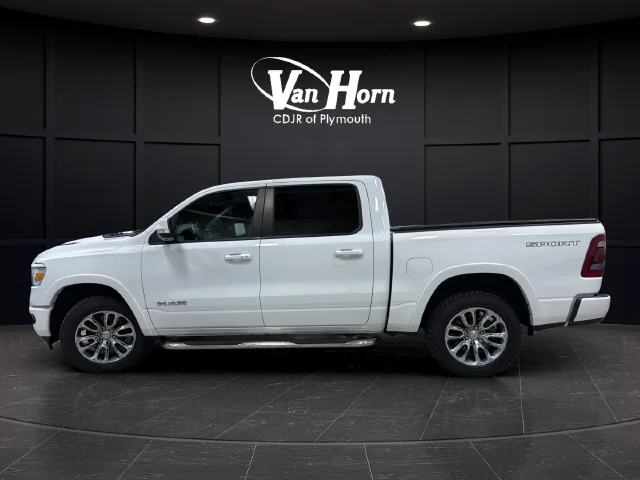 Used 2022 Bright White Clearcoat Ram Laramie image 4