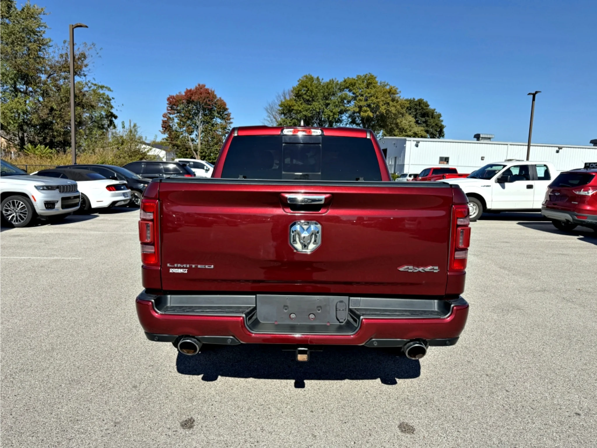Used 2019 Delmonico Red Pearlcoat Ram Limited image 22