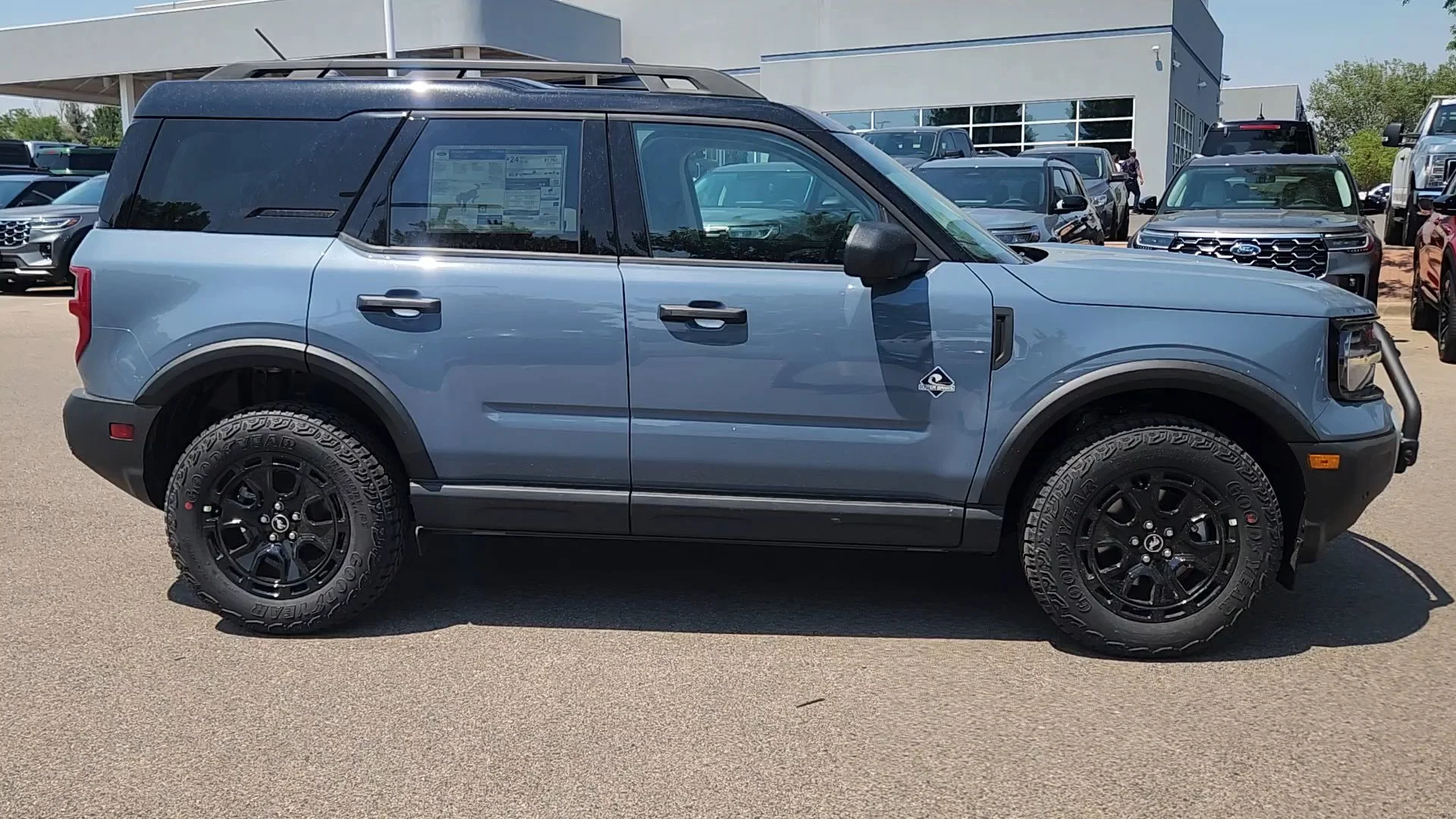 New 2026 Azure Gray Metallic Tri-Coat Ford Outer Banks image 12