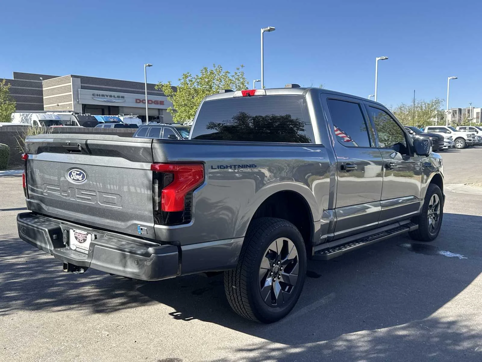 Used 2024 Carbonized Gray Metallic Ford XLT image 8