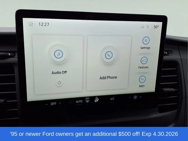 New 2026 Oxford White Ford Cargo Van image 37