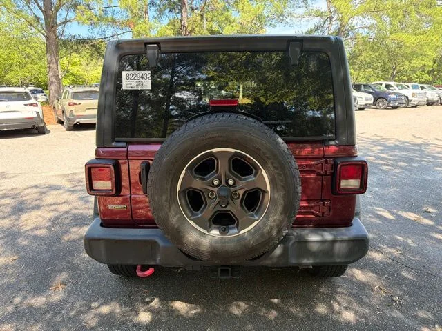 Used 2021 Red Jeep Unlimited Sport S image 4