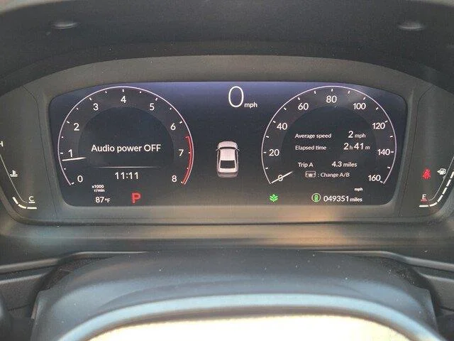 Certified Used 2024 Canyon River Blue Metallic Honda EX image 14