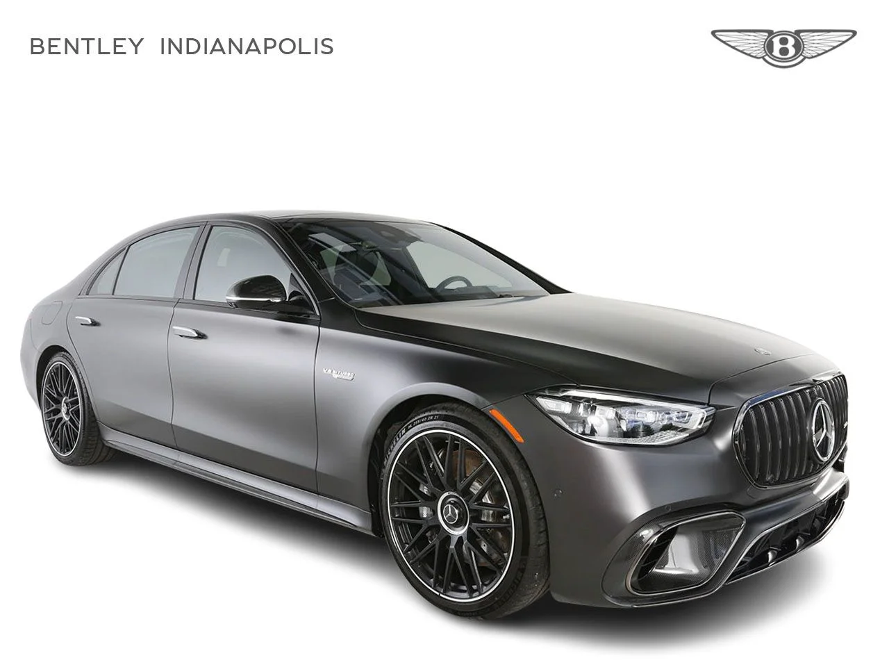 Used 2025 Gray Mercedes-Benz S 63 E AMG® image 1