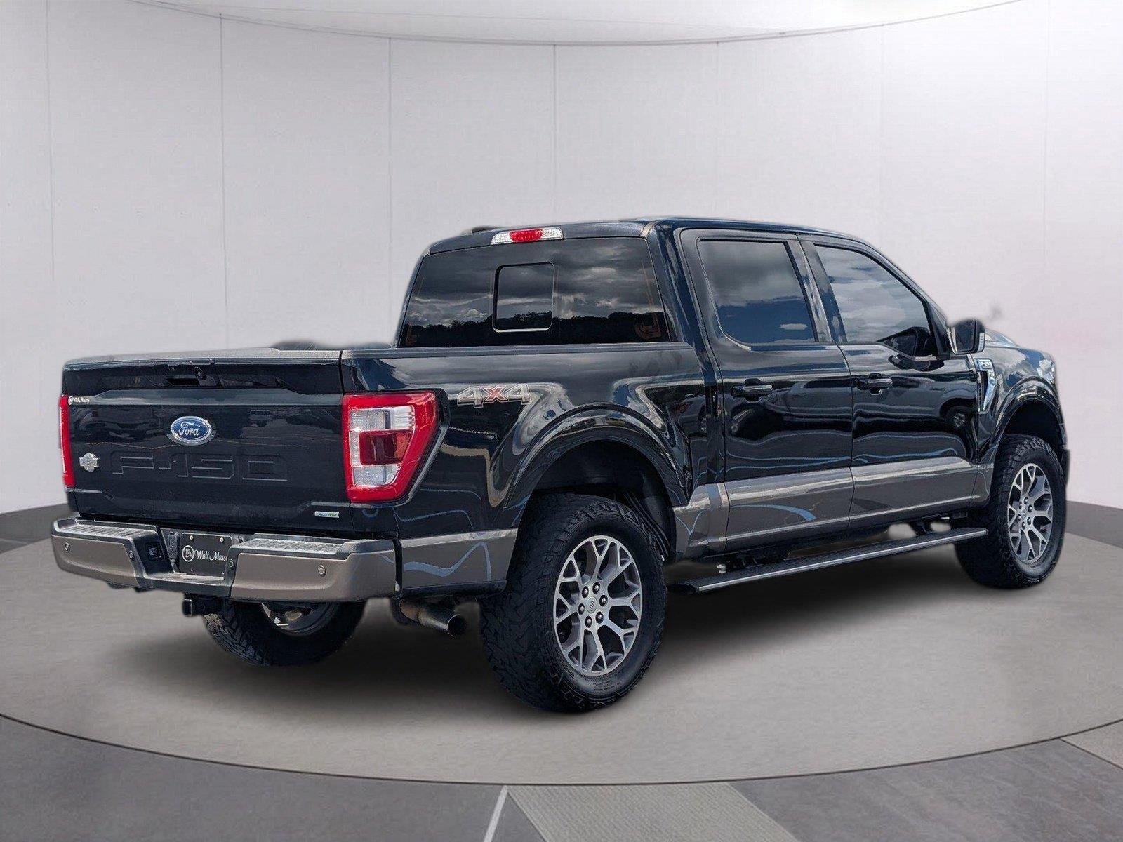 Used 2021 Agate Black/Stone Gray Ford King Ranch image 7