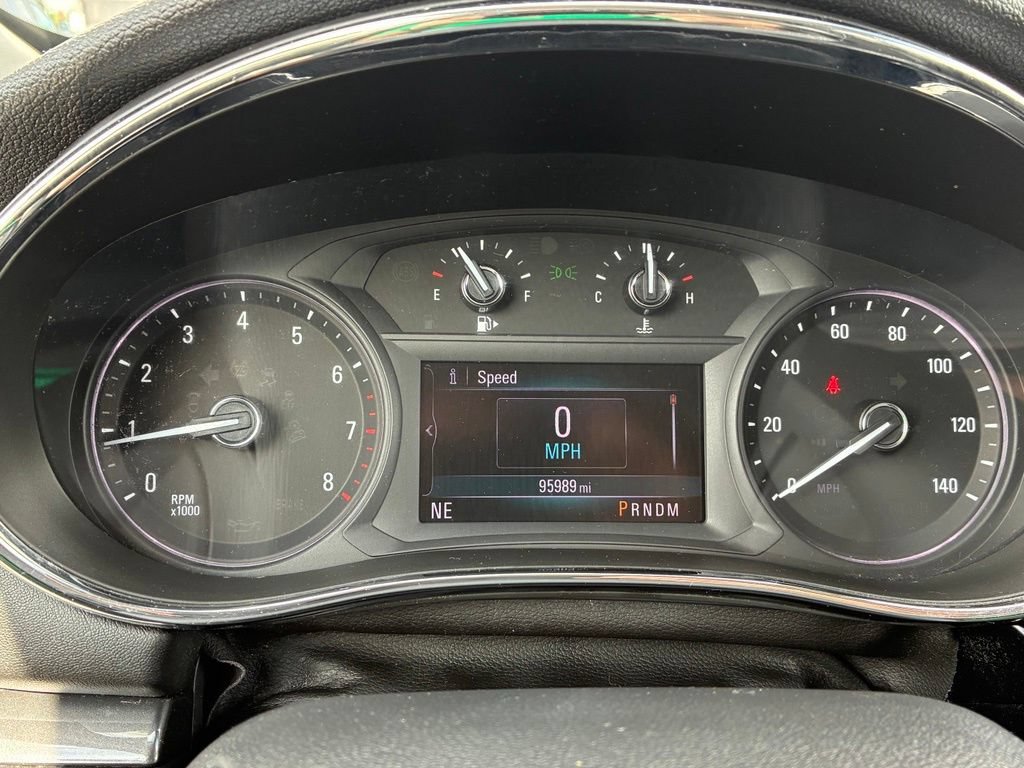 Used 2018 Includes (CM5) Black Carbon Metallic lower exterior accent color, Paint code W700S. Buick Preferred image 34