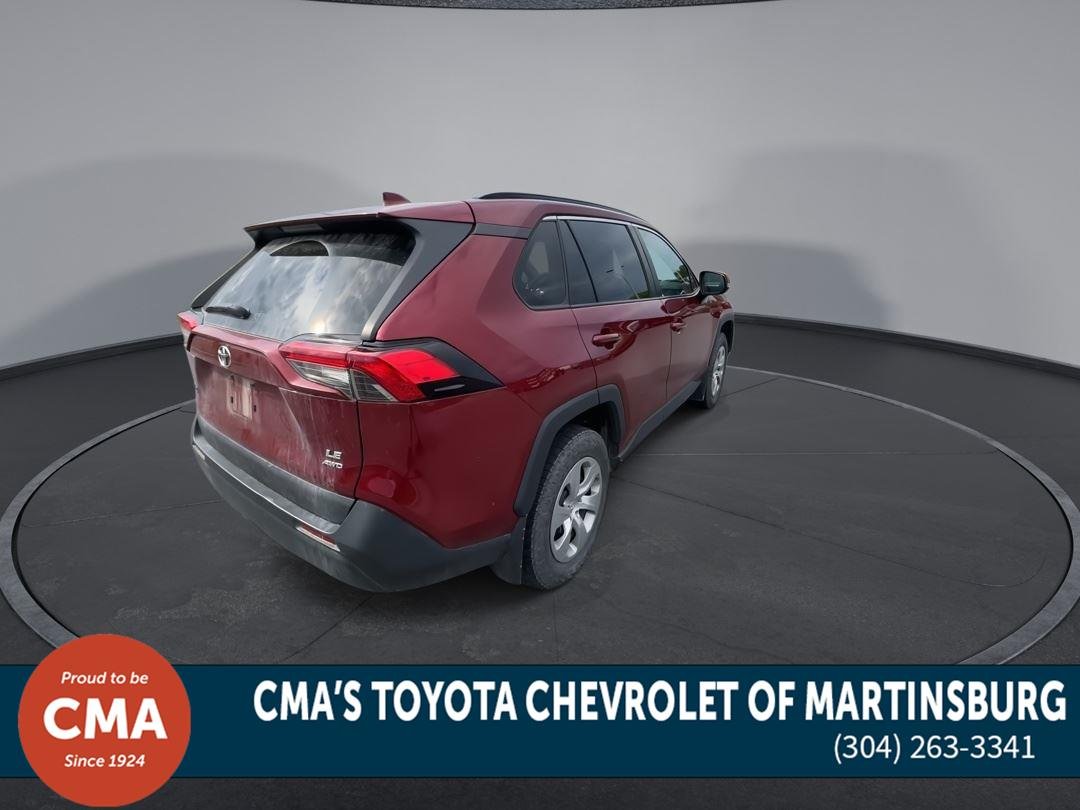 Used 2020 Ruby Flare Pearl Toyota LE image 8