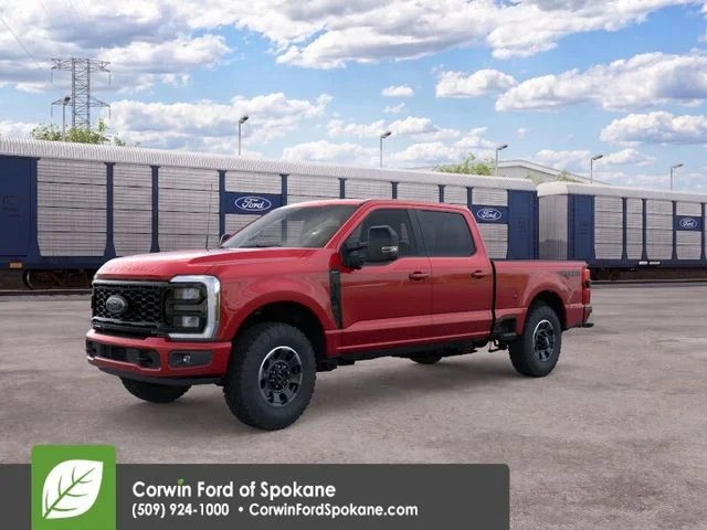 New 2026 Ruby Red Metallic Tinted Clearcoat Ford Lariat image 3