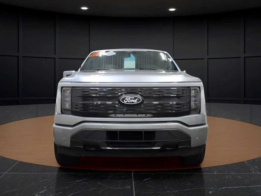 Certified 2025 Ford F-150 Lightning Platinum with VIN 1FT6W7L77SWG03733 for sale in Frankfort, IL
