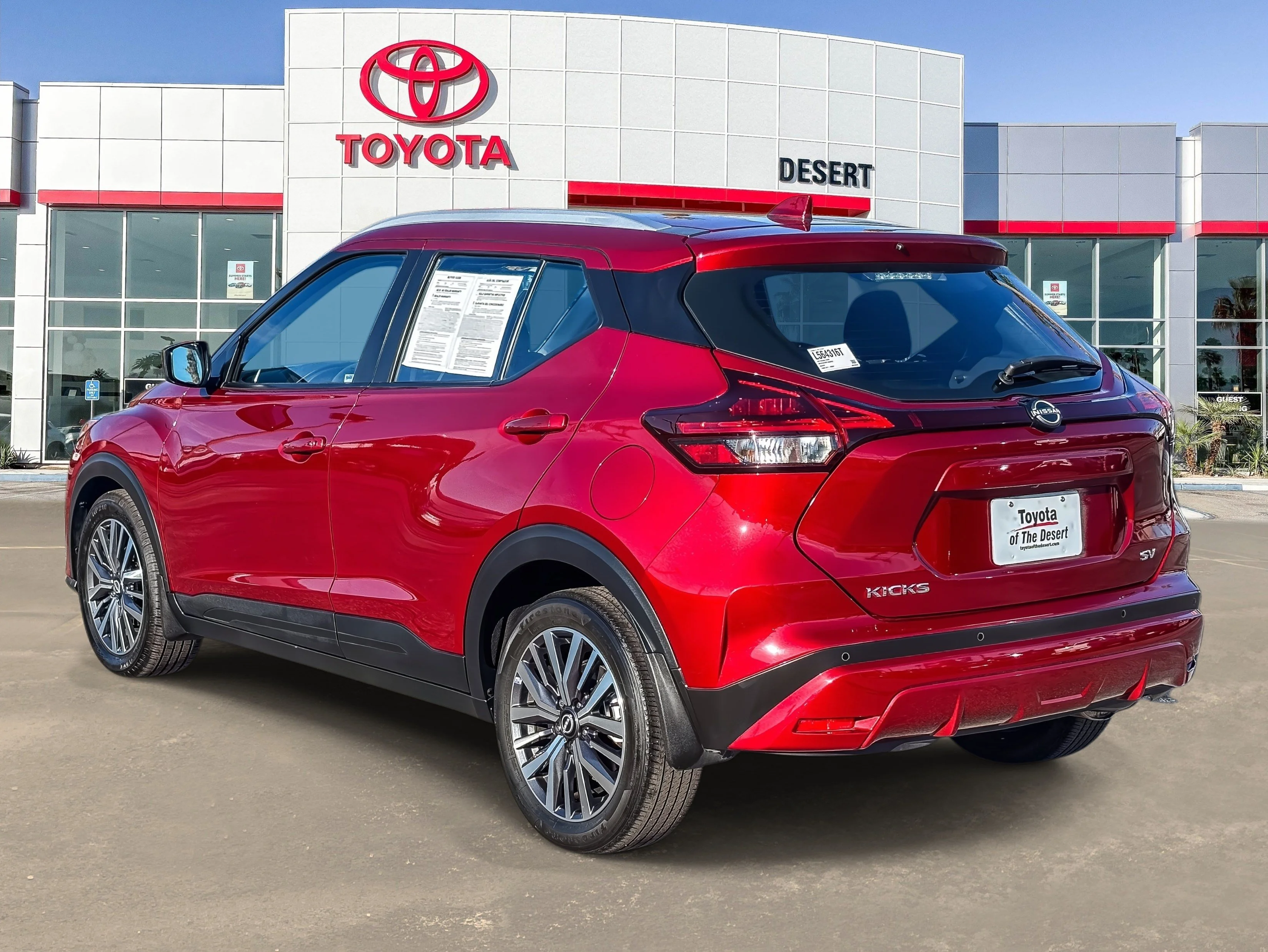 Used 2023 Scarlet Ember Tintcoat Nissan SV image 4