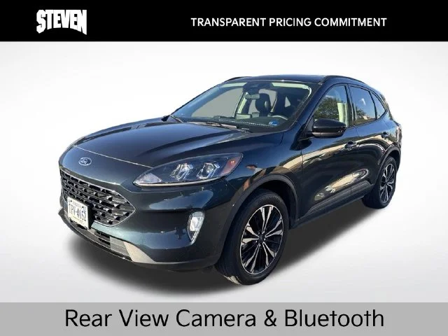 Used 2022 Blue Ford SEL image 1
