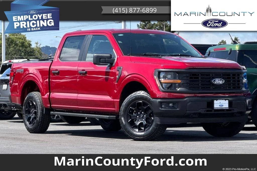 New 2026 Ruby Red Metallic Ford STX® image 1