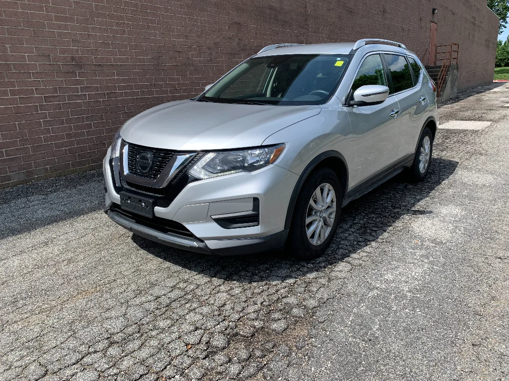 Used 2019 Brilliant Silver Metallic Nissan SV image 1