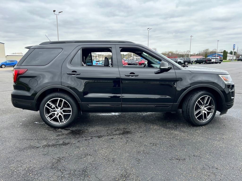 Used 2018 Ford Explorer Sport with VIN 1FM5K8GT6JGC24408 for sale in Brodhead, WI