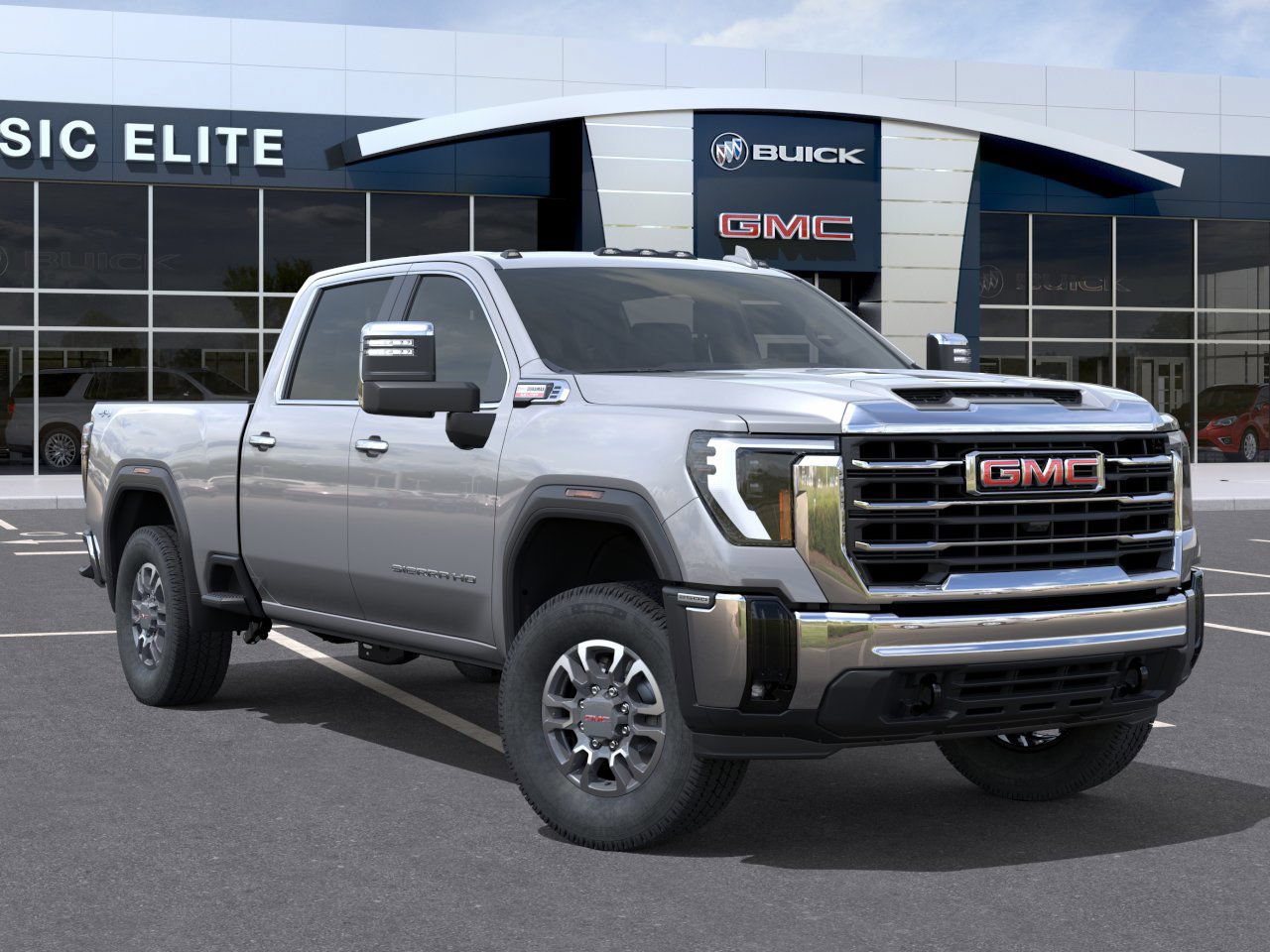 New 2026 Sterling Metallic GMC SLT image 7