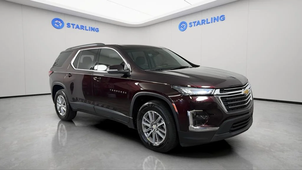Used 2022 Black Cherry Metallic Chevrolet LT Cloth image 13