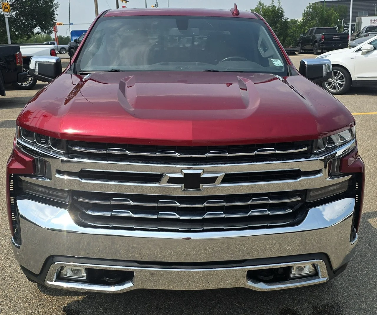 Used 2020 Red Chevrolet LTZ Crew Cab image 8