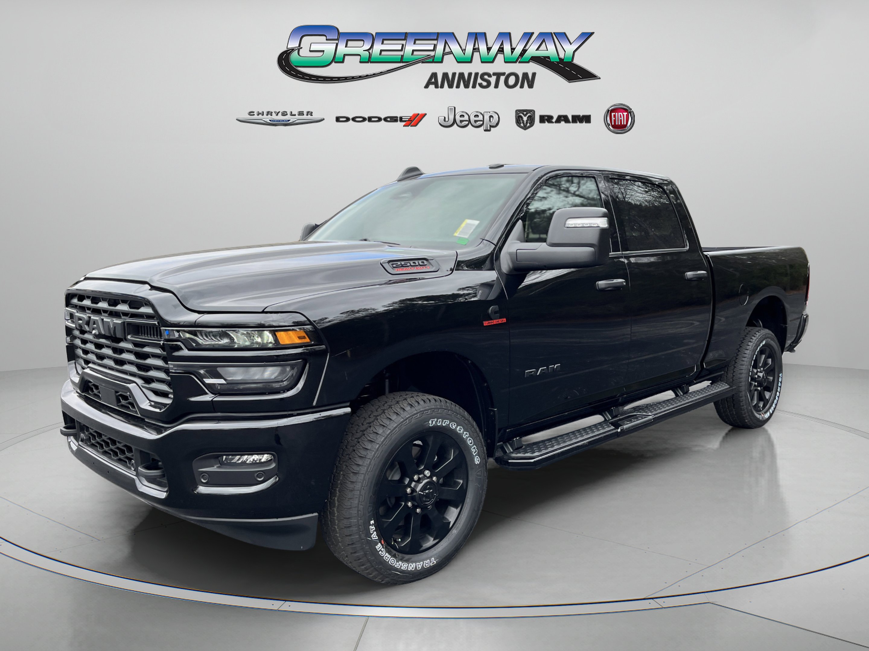 New 2026 Diamond Black Crystal Pearlcoat RAM Big Horn image 3