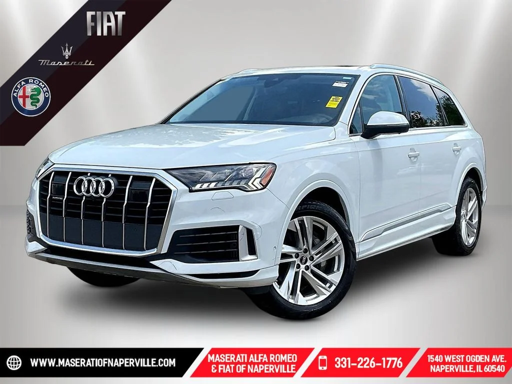 Used 2023 Glacier White Audi 55 Premium Plus image 1