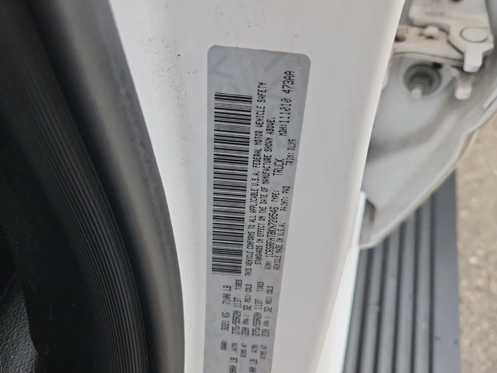 Used 2019 White Ram Limited image 20