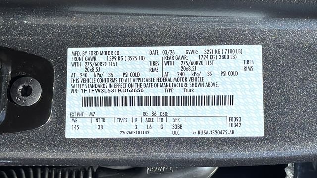 New 2026 Carbonized Gray Metallic Ford XLT image 31