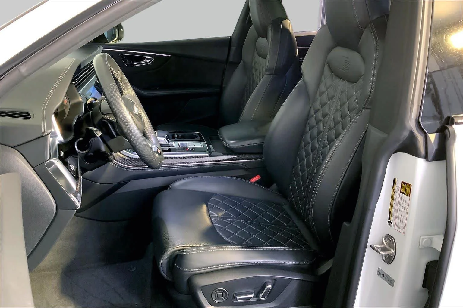 Used 2022 Carrara White Audi Prestige image 9