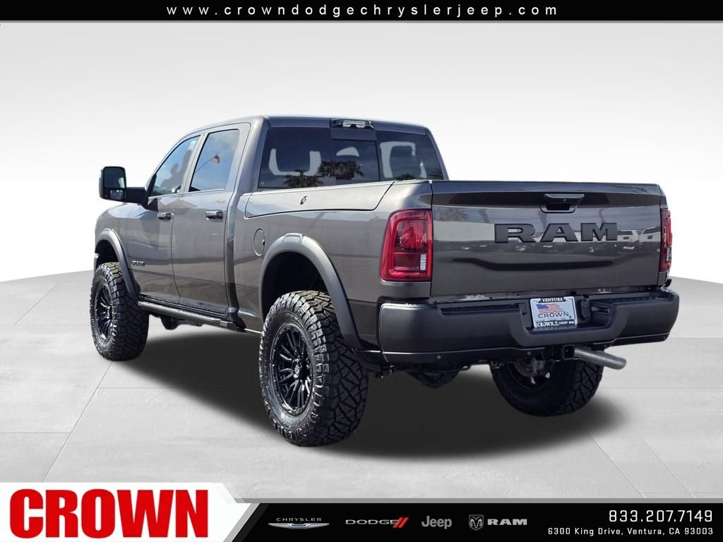 New 2025 Granite Crystal Metallic Clear-Coat Exterior Paint RAM Power Wagon image 7