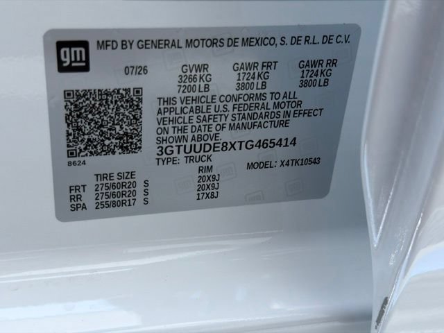 New 2026 Summit White GMC SLT image 29