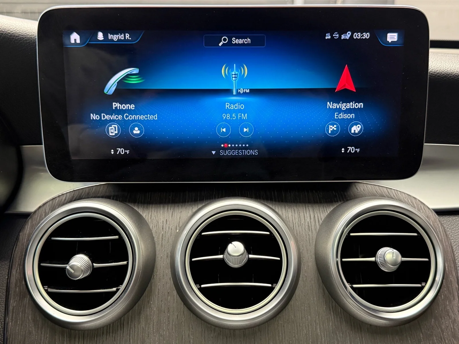 Used 2020 Graphite Grey Metallic (831) Mercedes-Benz GLC 300 4MATIC®  4DOOR COUPE image 14