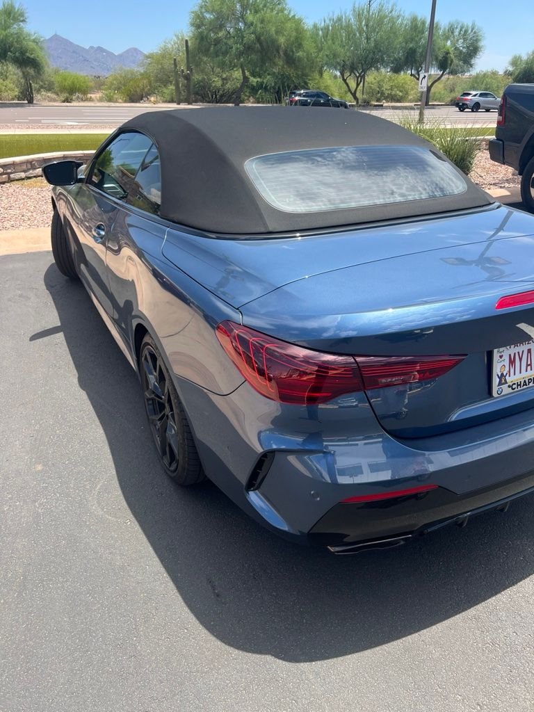 Certified Used 2025 Blue Metallic BMW M440i image 4