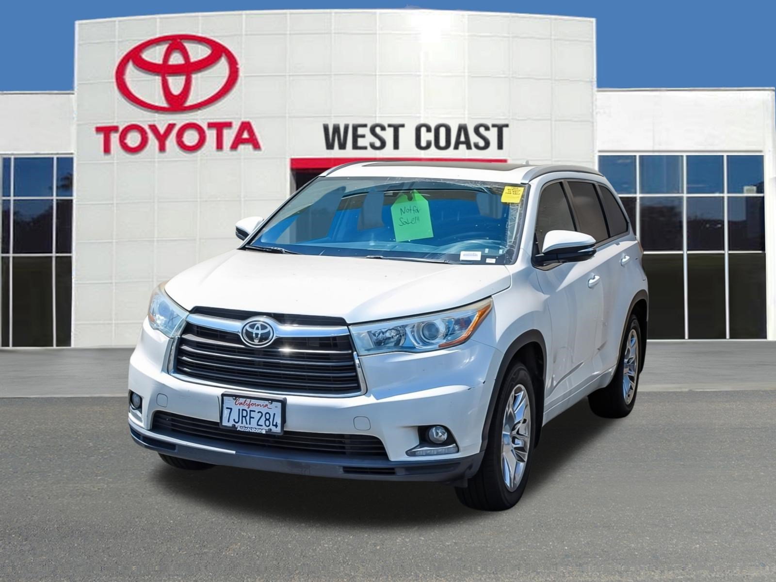 Used 2014 Blizzard Pearl Toyota Limited Platinum image 1