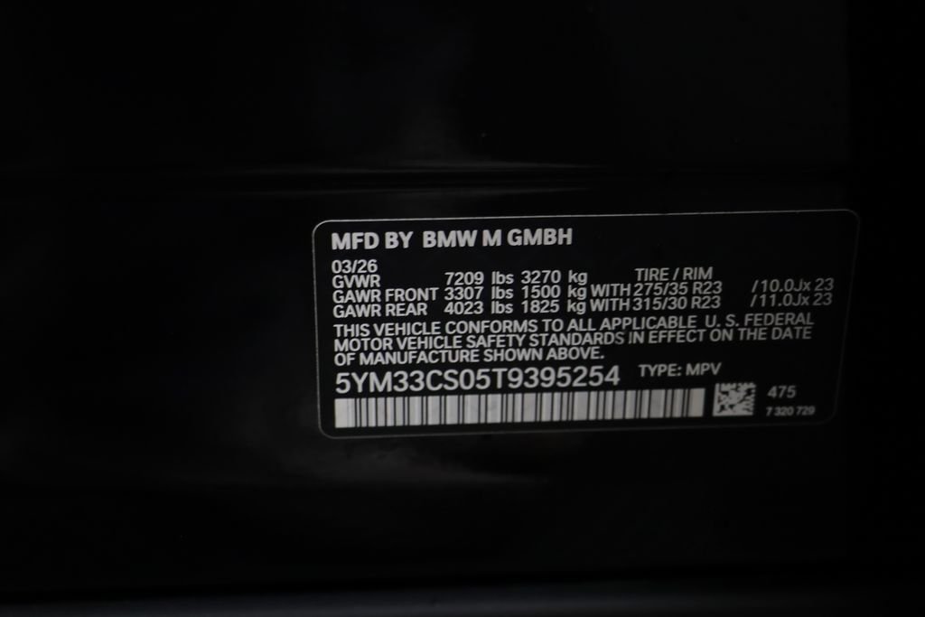 New 2026 Black Sapphire Metallic BMW Label image 27