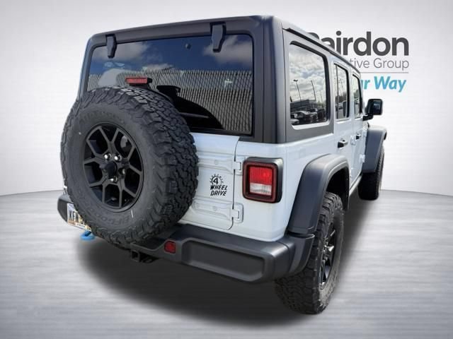 Used 2024 Bright White Clearcoat Jeep Willys image 14