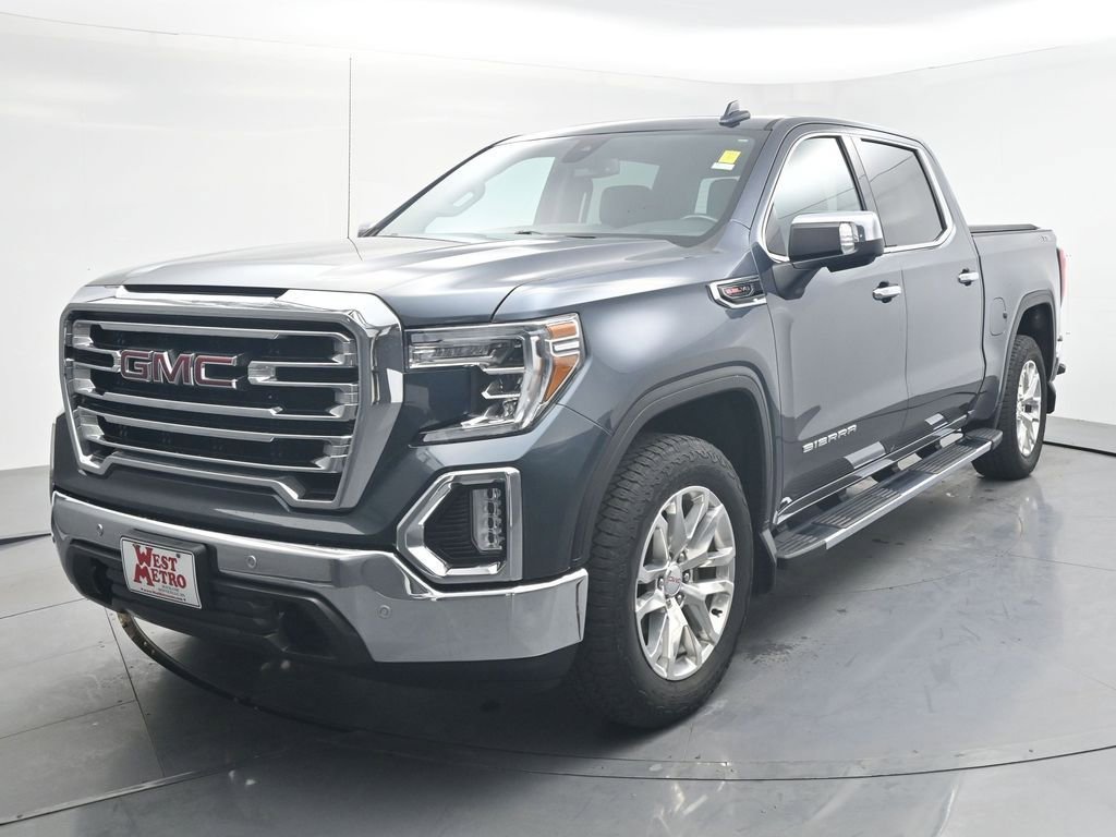 Used 2019 GMC Sierra 1500 SLT with VIN 3GTU9DEL0KG179494 for sale in Monticello, Minnesota