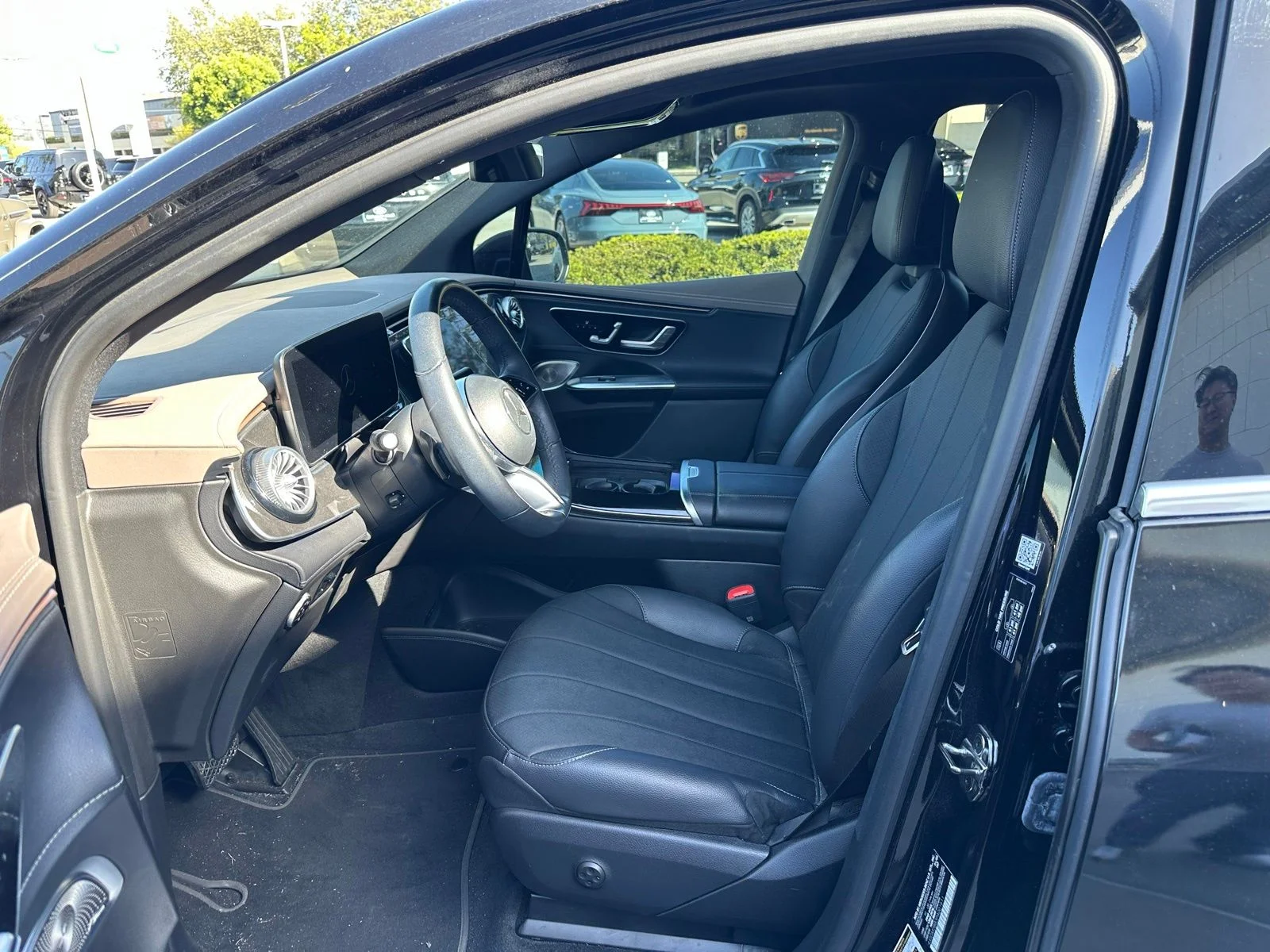Certified 2023 Mercedes-Benz EQE SUV Base with VIN 4JGGM2BB3PA001611 for sale in Anaheim, CA