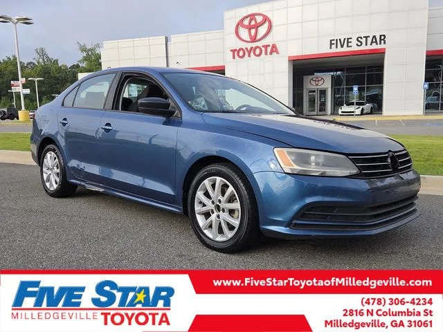 Used 2015 Blue Volkswagen 1.8T SE image 1