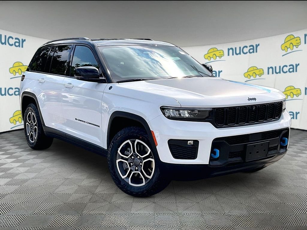 Bright White Clearcoat 2022 Jeep Grand Cherokee 4xe SUV / Crossover Four-Wheel Drive