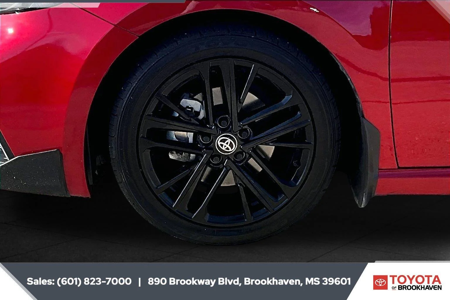 Used 2025 Supersonic Red Toyota SE image 7