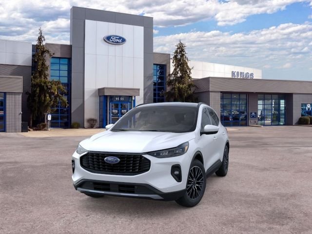 New 2024 Star White Metallic Tri-coat Ford Plug-in Hybrid image 2