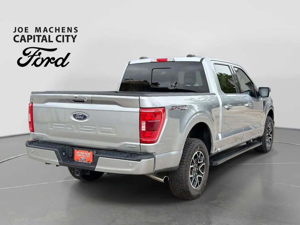 Used 2023 Iconic Silver Metallic Ford XLT image 5