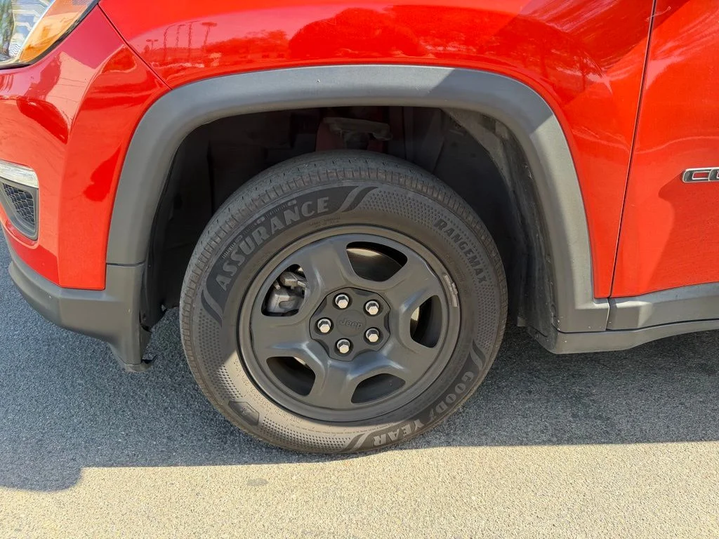 Used 2018 Orange Jeep Sport image 5
