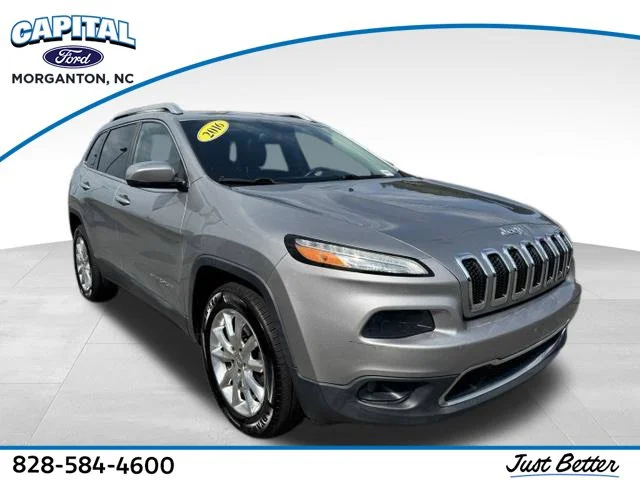Used 2016 Silver Jeep Limited image 1